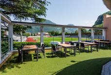 Pizzeria Freibad Bozen - Terrasse
